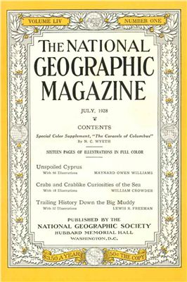 National Geographic Magazine 1928 №07
