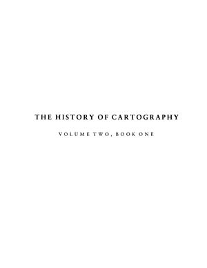Harley J.B., Woodward David (ed). The History of Cartography. Volume 2. Book 1. Cartography in the Traditional Islamic and South Asian Societies