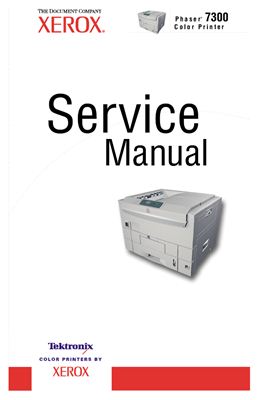 Xerox Phaser 7300 Color Printer. Service Manual