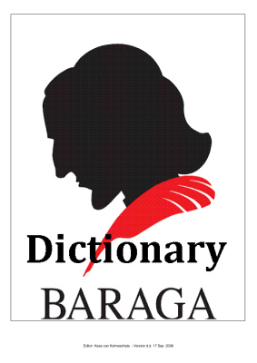 Baraga F. Ojibwe Dictionary