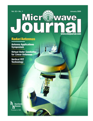 Microwave Journal 2009 №01