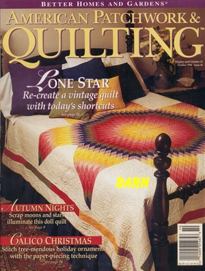American Patchwork & Quilting 1994 October
