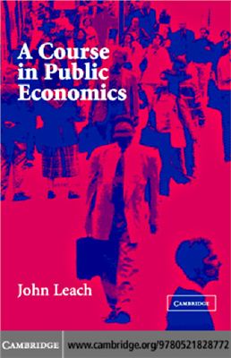 Leach John. A Course of Public Economic