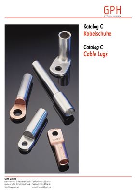 GPH a Nexans company. Katalog C. Kabelschuhe. Catalog C. Cable Lugs