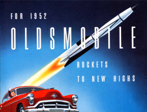 For 1952 Oldsmobile. Rockets To New Highs