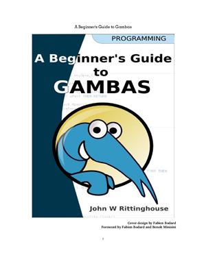 Rittinghouse J. A beginner's guide to Gambas