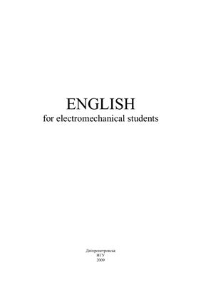Методические указания - English for electromechanical students. Part 2