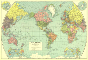 The World / Политическая карта мира
