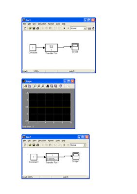 Типовые звенья Часть 1 Переходные характеристики в MatLab