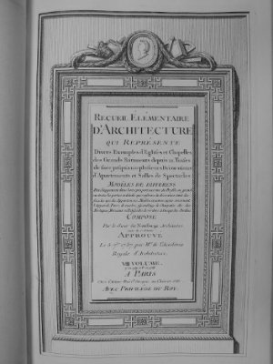 Neufforge Jean-François. Recueil élémentaire d’architecture (Том 8)