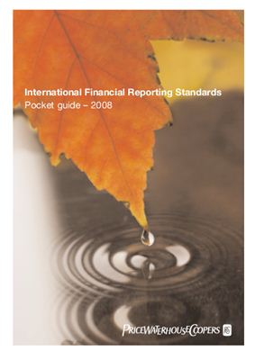 IFRS pocket guide 2008