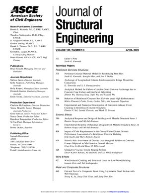 Journal of Structural Engineering 2009 №04