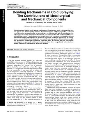 Journal of Thermal Spray Technology 2009. Vol. 18, №03