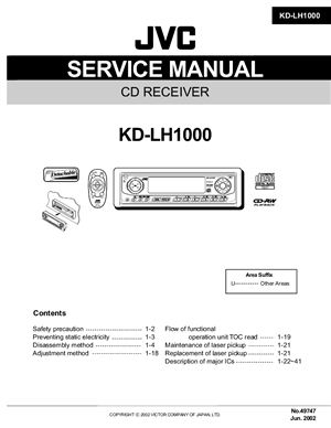 Автомагнитола JVC KD-LH1000