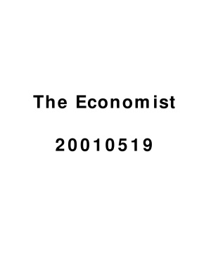 The Economist 2001.05 (May 19 - May 26)