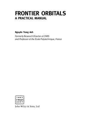 Anh N.T. Frontier Orbitals. A Practical Manual