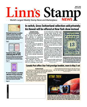 Linn's Stamp News 2016 Vol.89 №4569