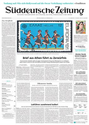 Süddeutsche Zeitung 2015 №42 Februar 20