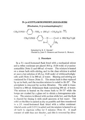 Organic syntheses. Vol. 39, 1959