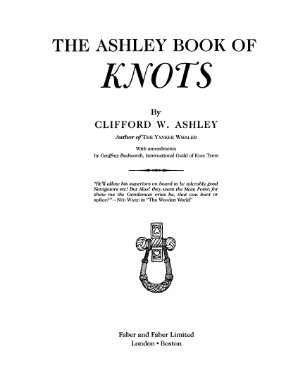 Ashley Clifford Warren. The Ashley book of knots (Книга узлов Эшли)