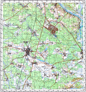 Житомирська область. Топографічні карти