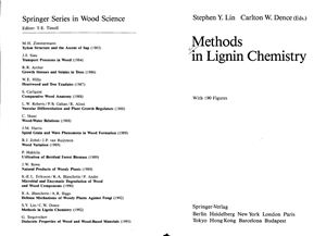 Lin S.Y., Dence C.W. (eds.) Methods in Lignin Chemistry. Springer