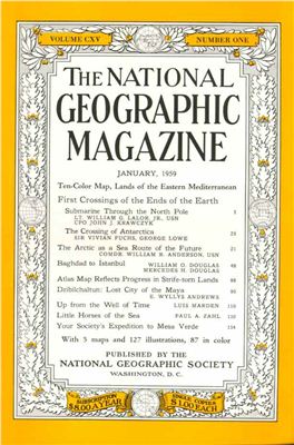 National Geographic Magazine 1959 №01