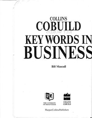 Mascull Bill. Key Words in Business
