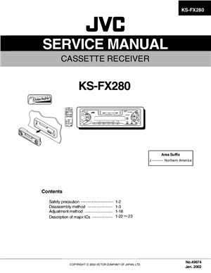 Автомагнитола JVC KS-FX280