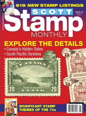 Scott Stamp Monthly 2010 №01