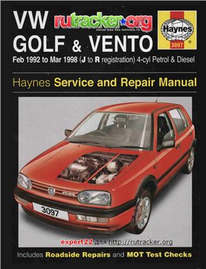 Coombs M., Drayton S. VW Golf III & Vento Service and Repair Manual