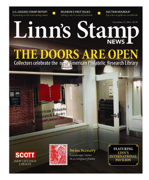 Linn's Stamp News 2016 Vol.89 №4595 (21.11.2016)