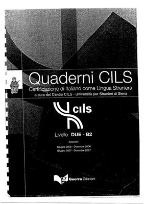 Quaderni CILS B2