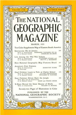 National Geographic Magazine 1955 №03