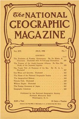 National Geographic Magazine 1905 №07