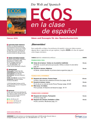 Ecos en la clase de español 2016 №02 (Методическая разработка для преподавателей)