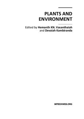 Vasanthaian H.K.N., Kambiranda D. (eds.) Plants and Environment
