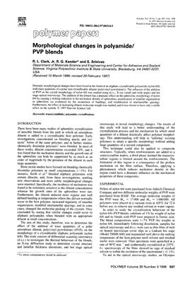 Polymer 1998 Vol. 39 №01-04 (articles)