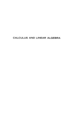 Kaplan W., Lewis D.J. Calculus and Linear Algebra. Volume 2: Vector Spaces, Many-Variable Calculus, and Differential Equations