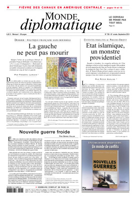 Le Monde diplomatique 2014 Septembre №726