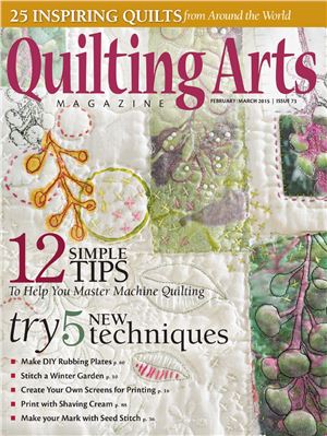 Quilting Arts 2015 №02-03 (73)