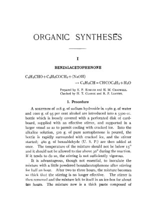 Organic Syntheses 1922 Vol.2