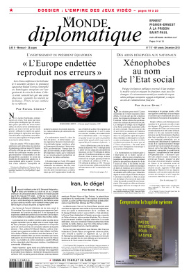Le Monde diplomatique 2013 Décembre №717