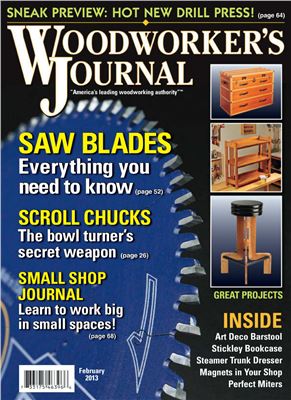 Woodworker's Journal 2013 Vol.37 №01 February