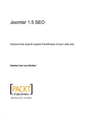 Van Dinther Herbert-Jan. Joomla! 1.5 SEO
