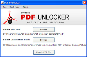 PDF Unlocker v2.0