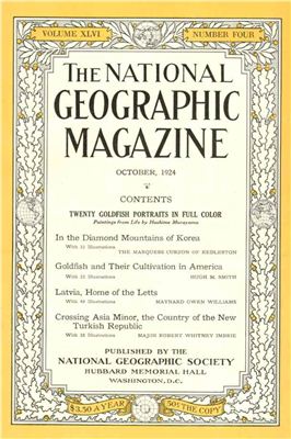 National Geographic Magazine 1924 №10