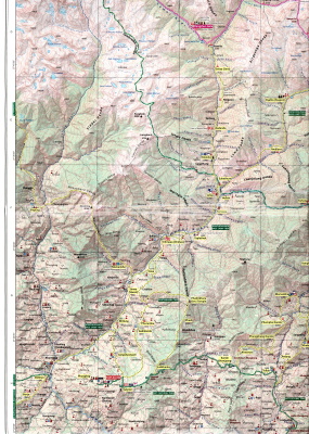 Непал. Карта области Канченджанга (Kanchenjunga area map, Nepal 1:50000)