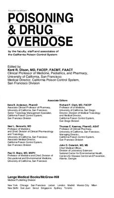 Olson Kent R. (ed.) Poisoning &amp; Drug Overdose