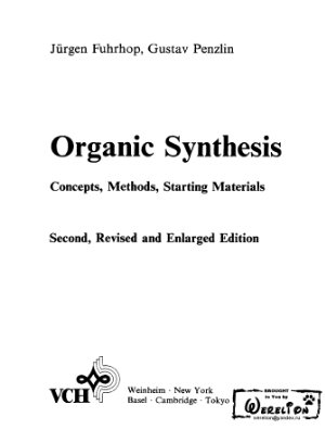 Fuhrhop J., Penzlin G. Organic Synthesis. Concepts, Methods, Starting Materials